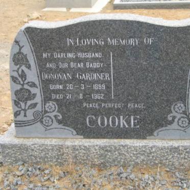 COOKE Donovan Gardiner 1899-1962