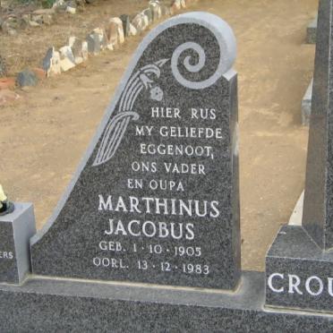 CROUSE Marthinus Jacobus 1905-1983