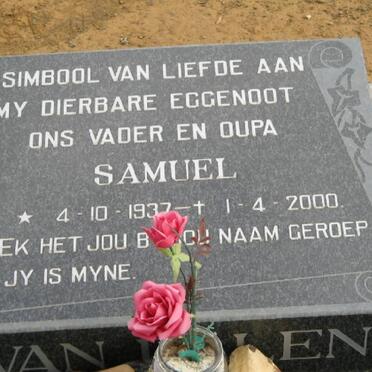 DALEN Samuel, van 1937-2000