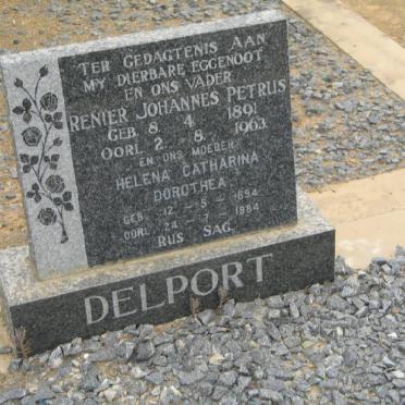 DELPORT Renier Johannes Petrus 1891-1963