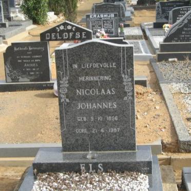 ELS Nicolaas Johannes 1896-1987