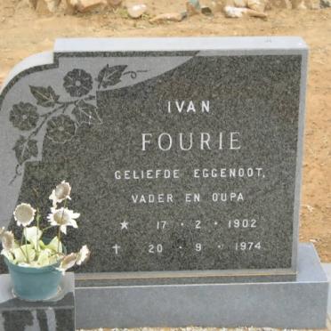 FOURIE Ivan 1902-1974