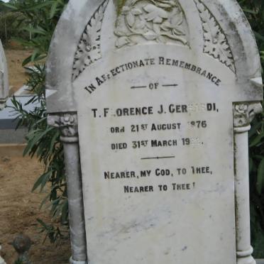 GERHARDI T. Florence J. 1976-1922
