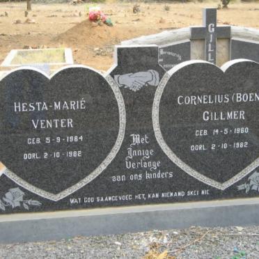 GILLMER Cornelius 1960-1982 :: VENTER Hesta-Marie 1964-1982