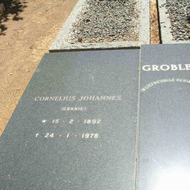 GROBLER Cornelius Johannes 1892-1978