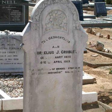 GROBLER Cornelius J. 1835-1919