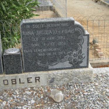 GROBLER Cornelius Johannes 1880-1962 &amp; Anna Jacoba FOURIE 1883-1957