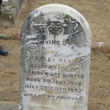 HURTER Charles Daniel 1896-1897