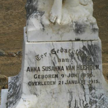 HEERDEN Anna Susanna, van 1896-1915