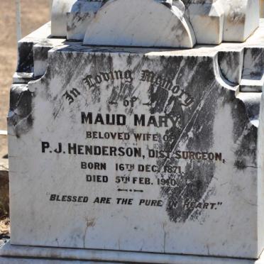 HENDERSON Maud Mary 1871-1940 _2