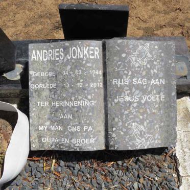 JONKER Andries 1944-2012