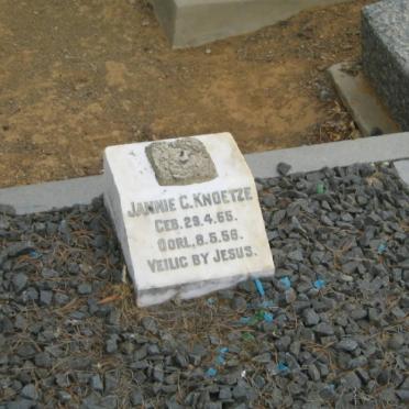 KNOETZE Jannie C. 1955-1956