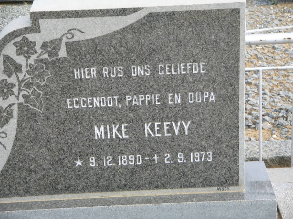 KEEVY Mike 1890-1973