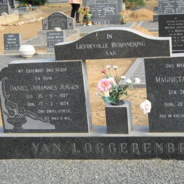 LOGGERENBERG Johannes Jurgen, van 1907-1974 &amp; Magrieta Angenieta 1911-1990