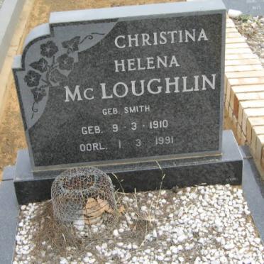 McLOUGHLIN Christina Helena nee SMITH 1910-1991