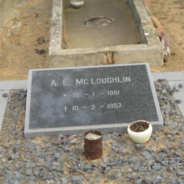 McLOUGHLIN A.E. 1901-1952