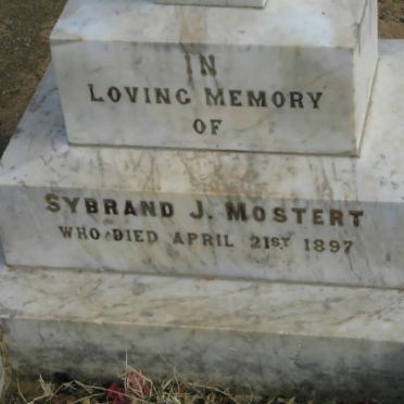 MOSTERT Sybrand J. -1897