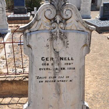 NELL Gert 1893-1918