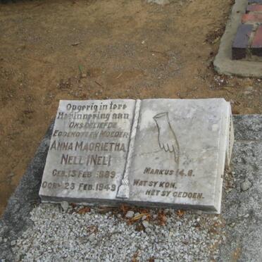 NELL Anna Maorietha geb NEL 1889-1949