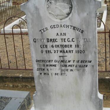 NELL Gert Brechte C.C.F. 1897-1920