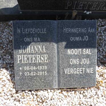 PIETERSE Poekoe 1932-1985 & Johanna 1939-2015 _2