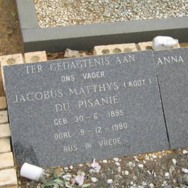 PISANIE Jacobus Matthys, du 1895-1990 &amp; Anna Jacoba SLABBERT 1901-1988 _1