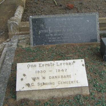 RETIEF Jacobus Arnoldus 1884-1950