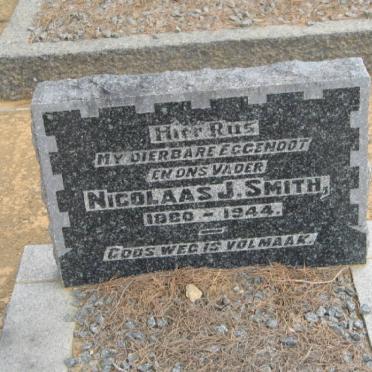 SMITH Nicolaas J. 1880-1944