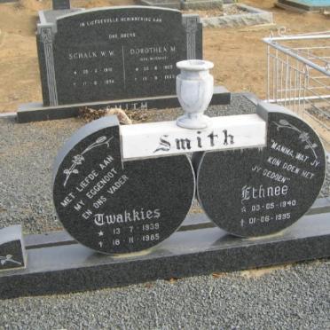SMITH Twakkies 1939-1985 &amp; Ethnee 1940-1995