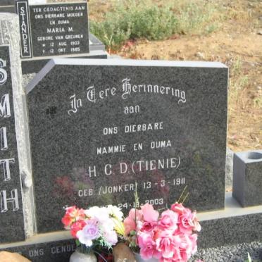 SMITH Gerrit Johannes 1903-1988 &amp; H.C.D. JONKER 1911-2003