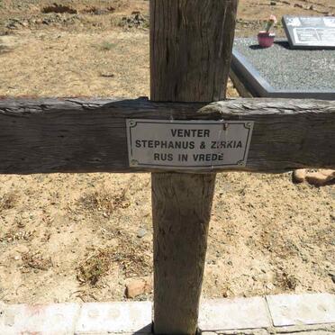 VENTER Stephanus & Zirkia