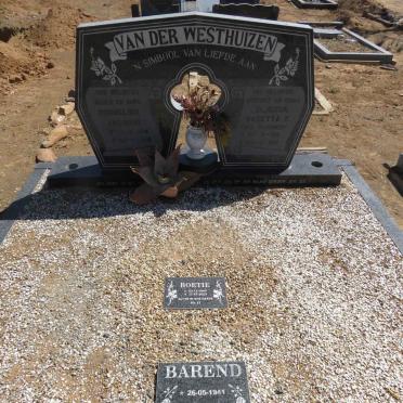 WESTHUIZEN Cornelius Jacobus 1914-1990 & Claudia Maretta F. WEPENER 1916-1991 :: ? Barend 1941-2020 :: ? Boetie 1949-2023_1
