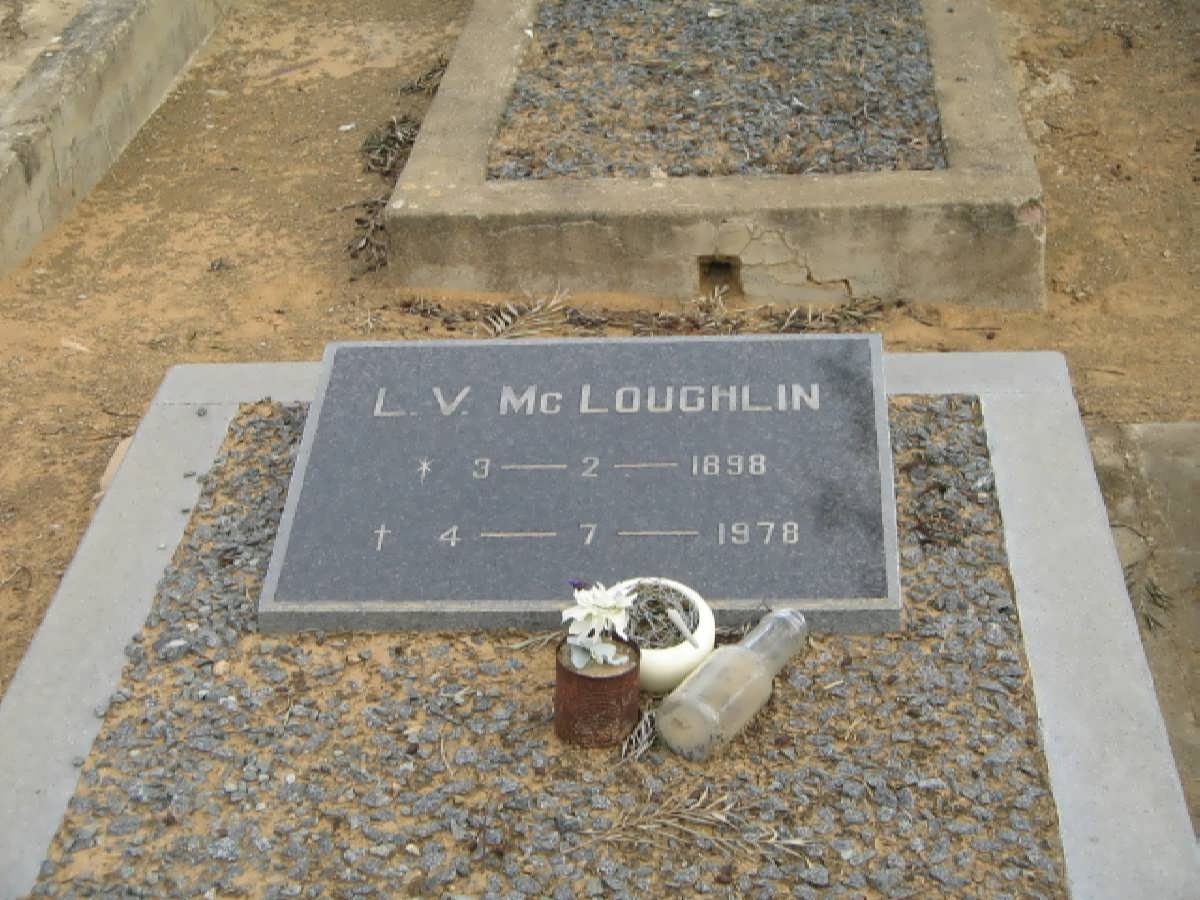 McLOUGHLIN L.V. 1898-1978