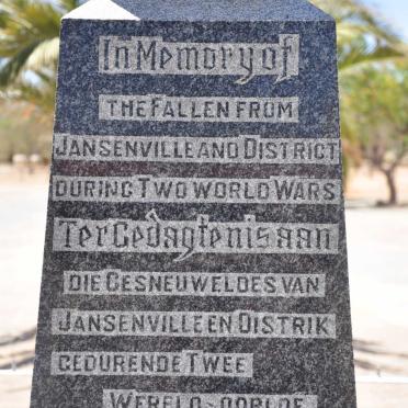 3. Memorial: World War I &amp; II