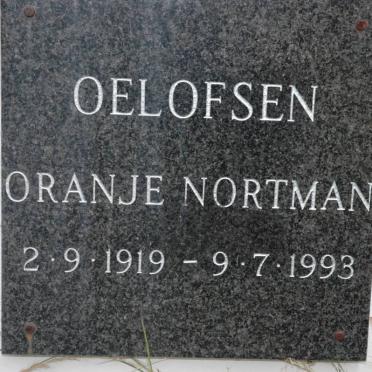OELOFSEN Oranje Nortman 1919-1993