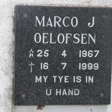 OELOFSEN Marco J. 1967-1999