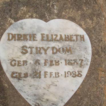 STRYDOM Dirkie Elizabeth 1887-1938