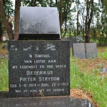 STRYDOM Diederikus Pieter 1904-1969