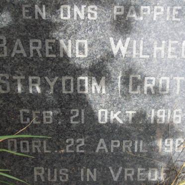 STRYDOM Barend Wilhelm 1916-1968