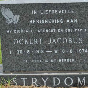 STRYDOM Ockert Jacobus 1918-1974