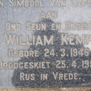 KEMP William 1946-1959