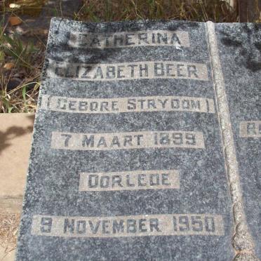 BEER Catherina Elizabeth nee STRYDOM 1899-1950