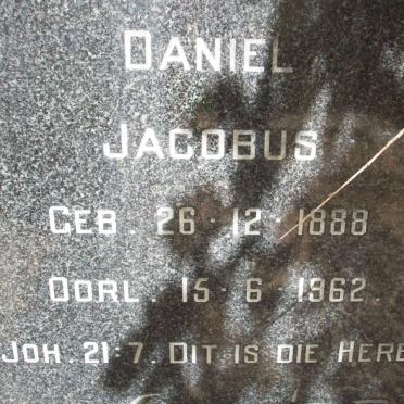 STRYDOM Daniel Jacobus 1888-1962 &amp; Magdalena Josina STRYDOM 1893-1963