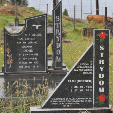 STRYDOM Denis 1938-1993 &amp; Elmi HERDER 1940-2911
