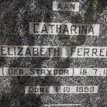 FERREIRA Catharina Elizabeth nee STRYDOM 1907-1959