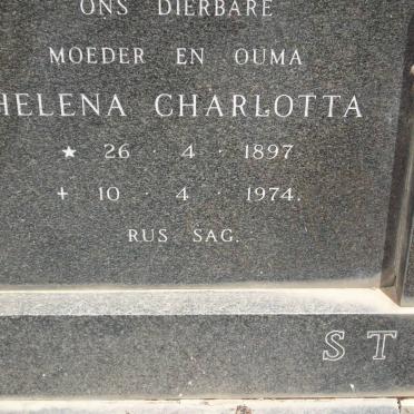 STRYDOM Johannes Jurie 1895-1972 &amp; Helena Charlotta 1897-1974