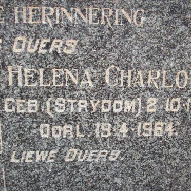 VOSLOO Machiel Daniel 1876-1956 &amp; Helena Charlotte STRYDOM 1878-1964