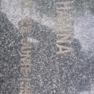 ? Aletta Johanna 1893-1956