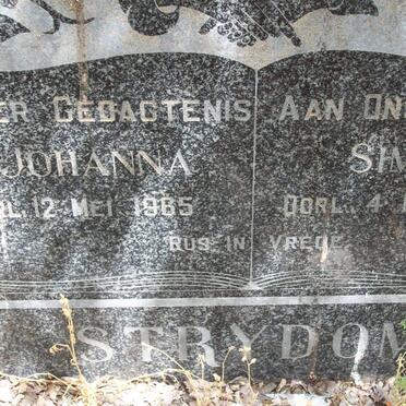 STRYDOM Simon -1964 &amp; Johanna -1965