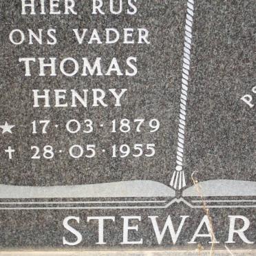 STEWART Thomas Henry 1879-1955